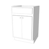 24x34 Sink Vanity Base Cabinet - Assembled