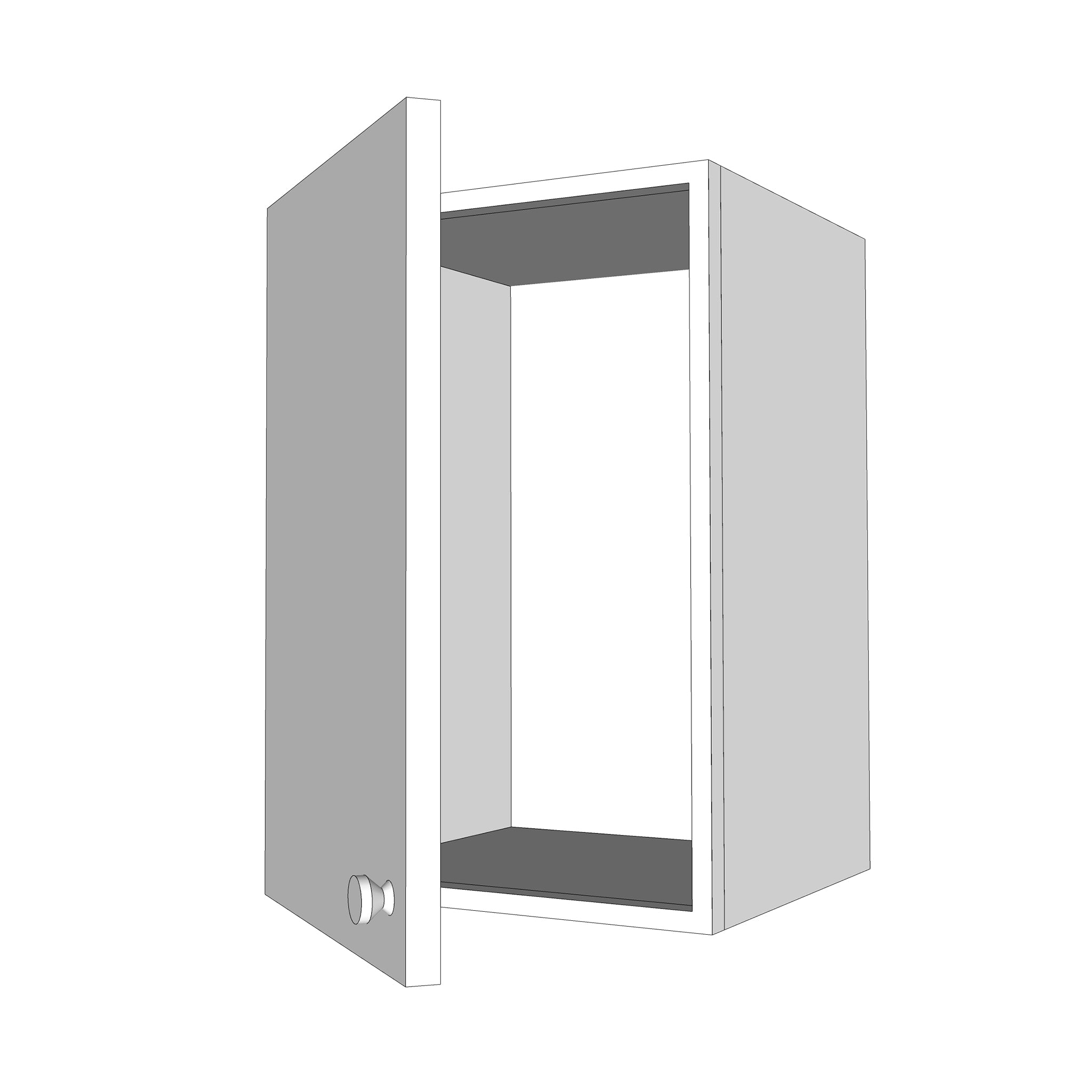 12x18 Wall Cabinet - Assembled