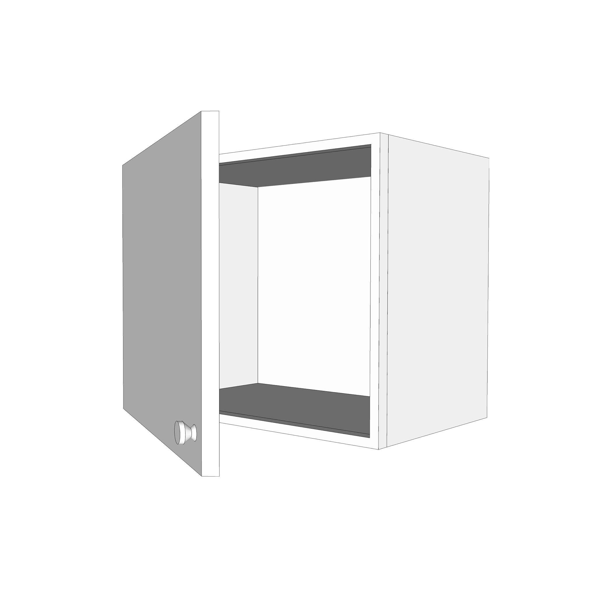 15x15 Wall Cabinet - Assembled