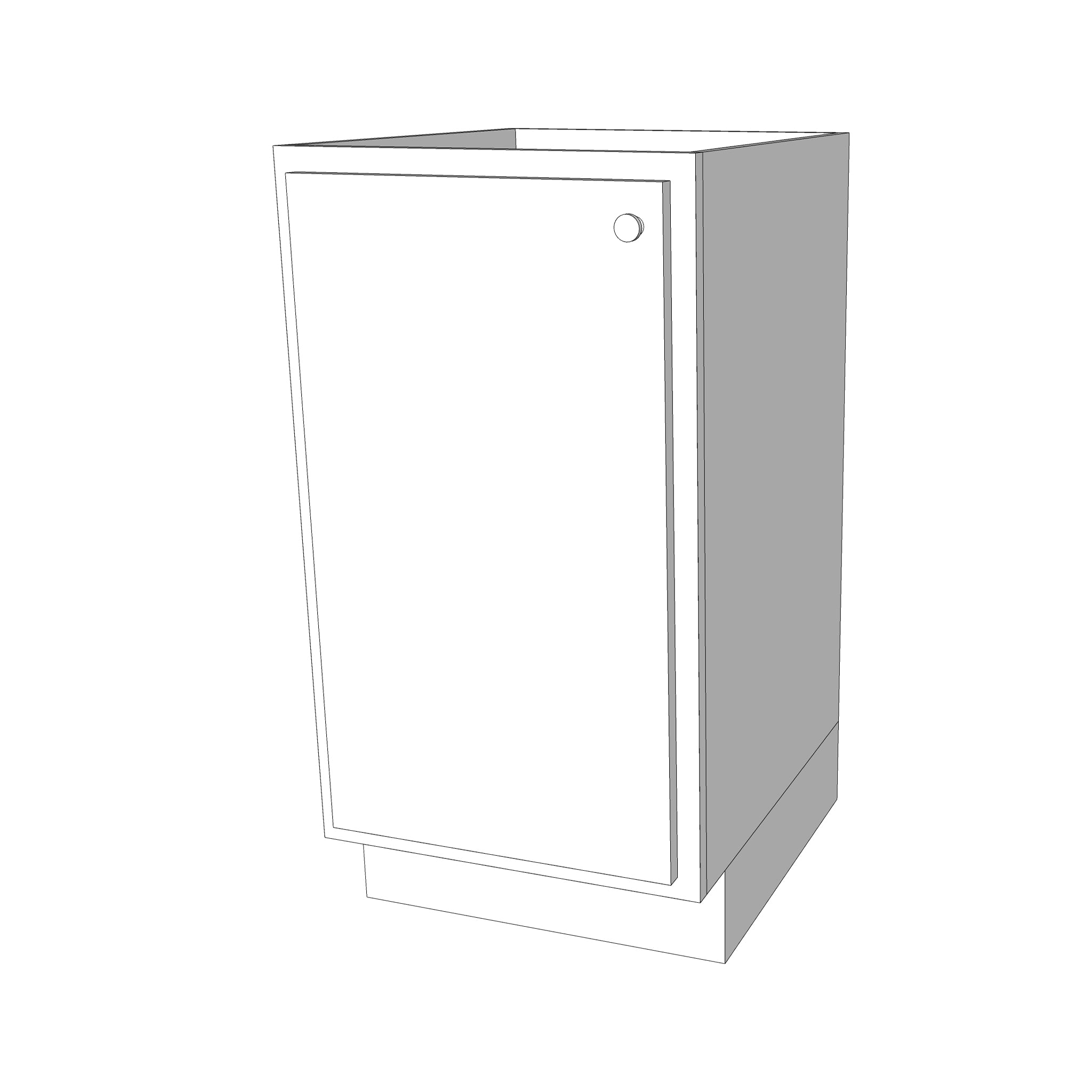 12x30 Full Height Vanity Base Cabinet - Assembled