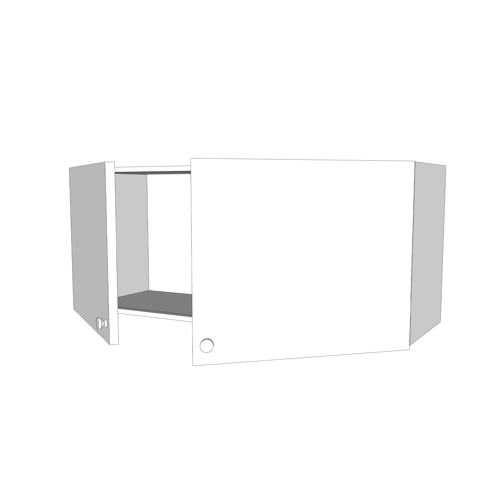 33x15 Wall Cabinet - Assembled